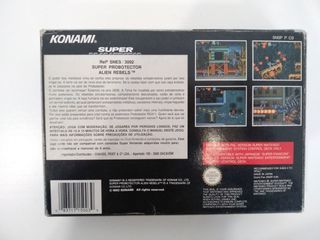 Juego Super Probotector para SNES PAL Nintendo