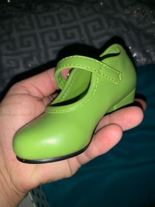 zapatos flamenca talla 19!