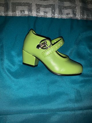 zapatos flamenca talla 19!