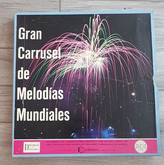 12 vinilos de melodías mundiales