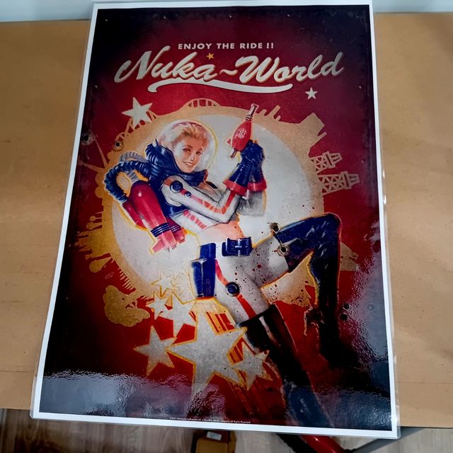 Fallout maxi Poster plastificato lucido 42 x 29