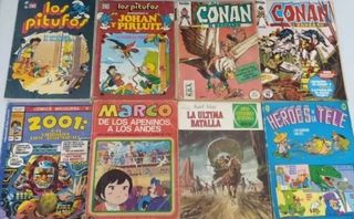 LOTE 80 TEBEOS ANTIGUOS VARIADOS