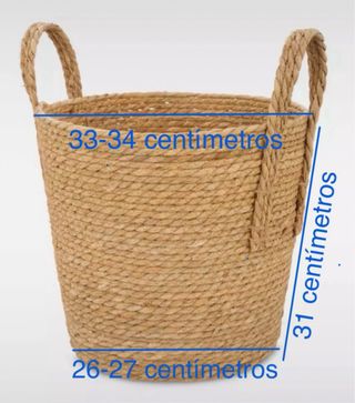 Cesto capazo yute