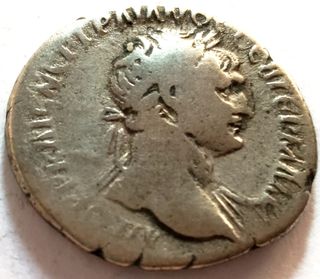 Trajano, Capadocia Drachm de Plata 98 - 117 D.C.