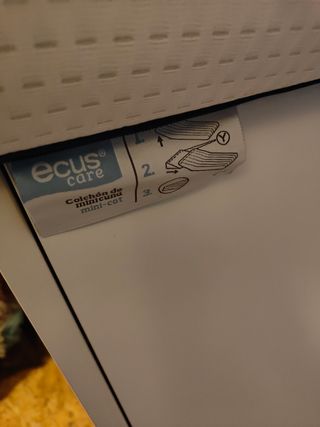 Colchón minicuna Ecus Care