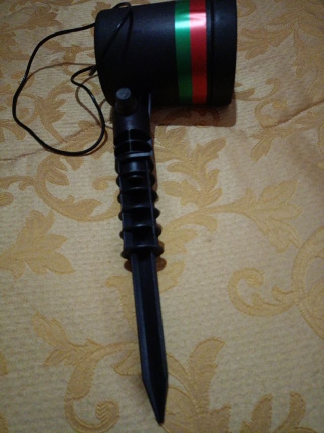 Proiettore luce laser verdi rossi per esterno