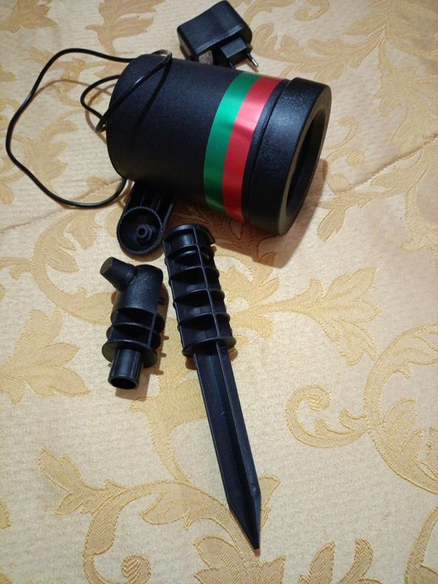 Proiettore luce laser verdi rossi per esterno