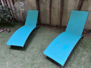 Lettini prendisole in alluminio per uso esterno