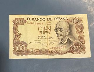 Billete 100 Pesetas