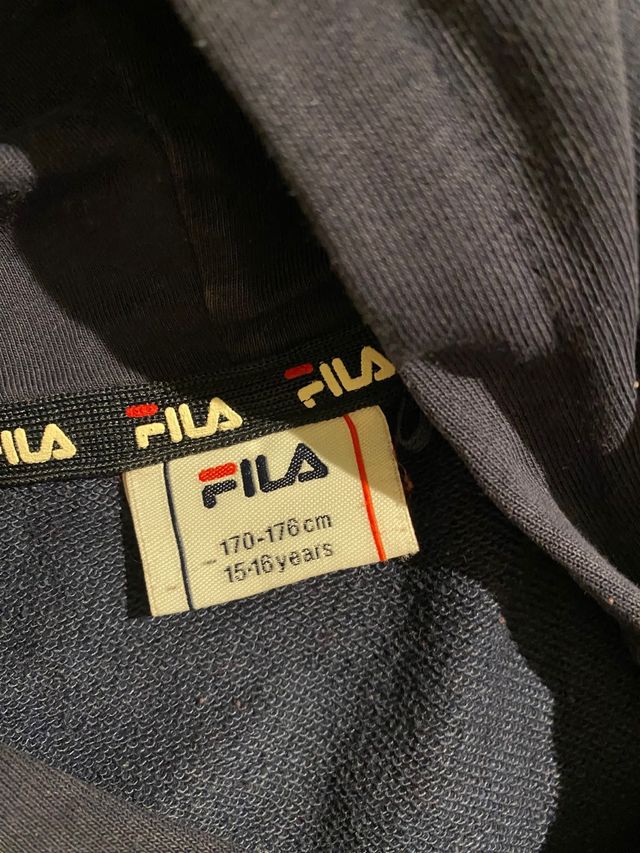 Felpa con cappuccio della Fila