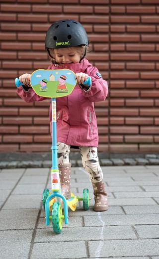 Peppa Pig - Patinete de 3 Ruedas Metálico