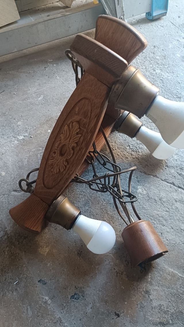 Lampara Techo Antigua 