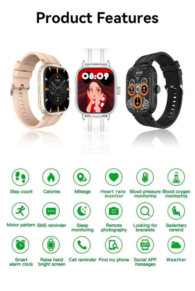 Reloj inteligente unisex esports 