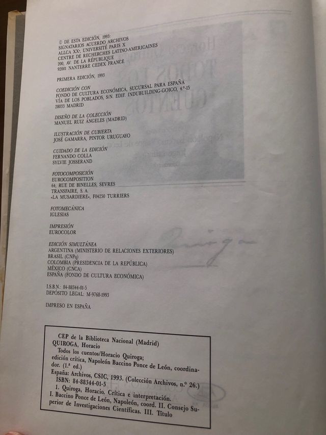 Horacio Quiroga. Todos los cuentos