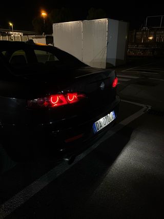 Fari tuning Alfa 159 led devil eye
