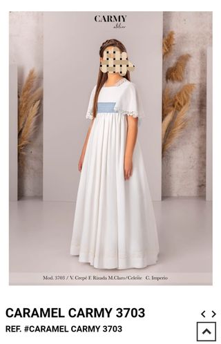 VESTIDO DE PRIMERA COMUNIÓN NIÑA