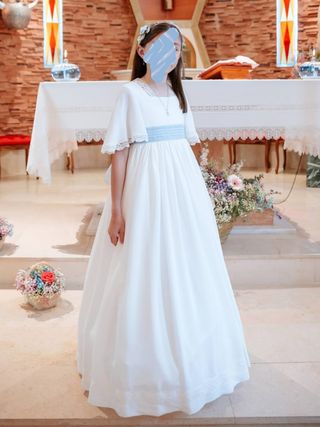 VESTIDO DE PRIMERA COMUNIÓN NIÑA