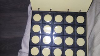 Album de monedas de diferentes modelos