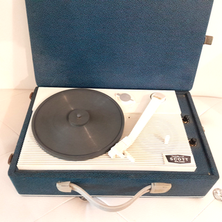 Giradischi Scott Portatile Valigetta Vintage Raro