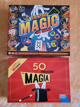 Lote juegos de magia