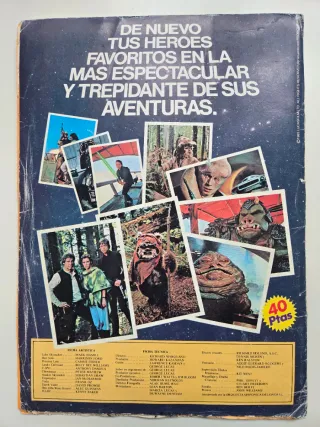 Album COMPLETO El Retorno del Jedi 1983