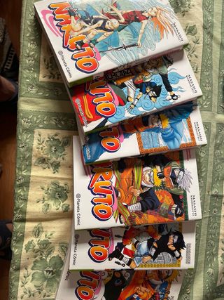 Naruto tomos 1 a 3