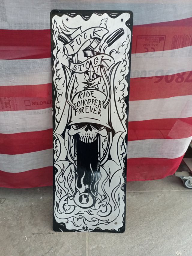 Insegna chopper oldschool