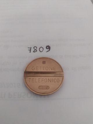 Gettone telefonico 7809