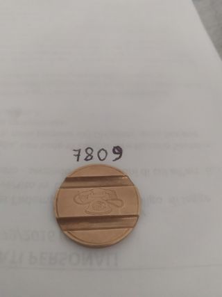 Gettone telefonico 7809