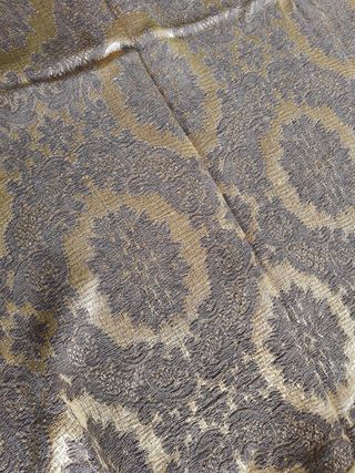 Copriletto damascato sartoriale