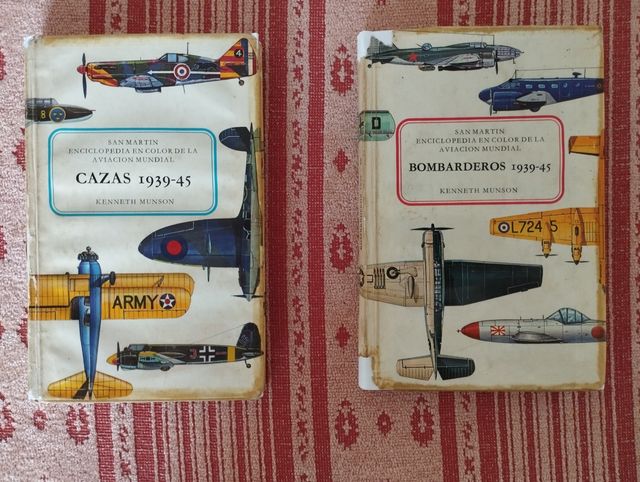 LIBROS CAZAS/BOMBARDEROS 1939-45