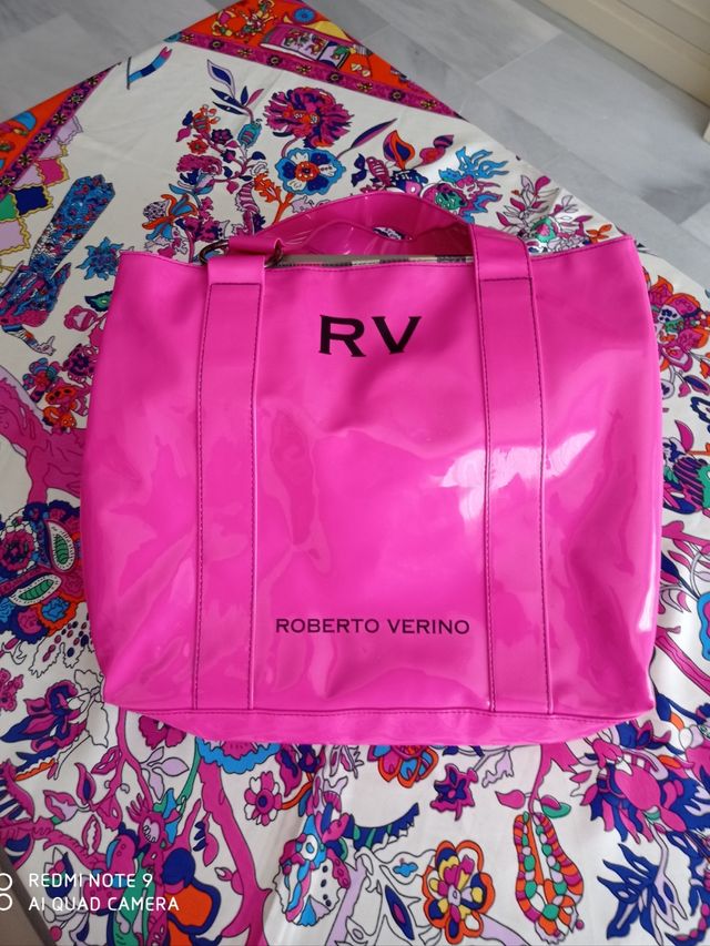 Bolso rosa Roberto Verino