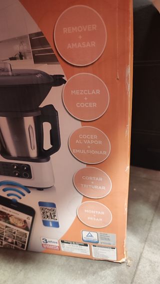 Robot de cocina quigg con conexión wifi