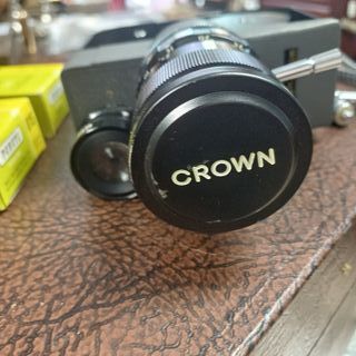Camara  de mano vintage 8mm Crown