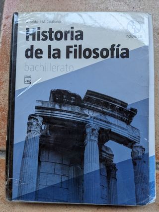 Libro de historia de la filosofía bach. Casals