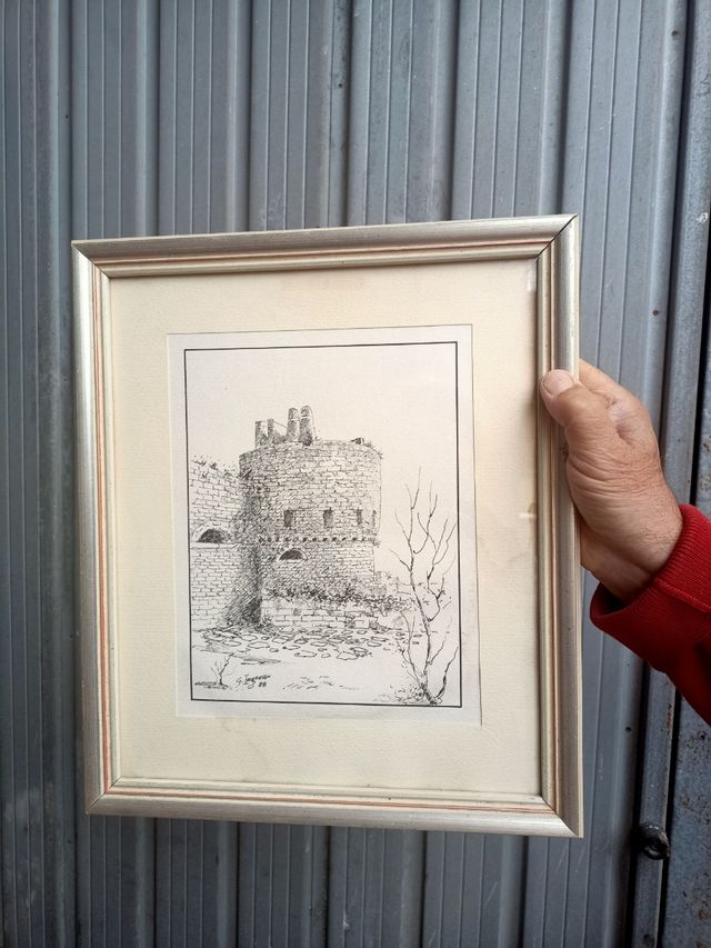 Quadro disegnato a penna