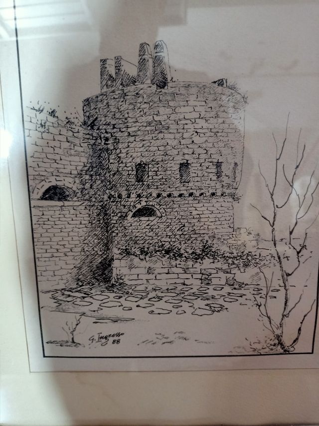 Quadro disegnato a penna