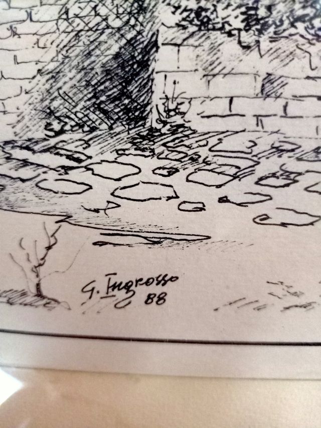 Quadro disegnato a penna