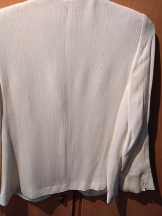 Blazer americana mujer blanca