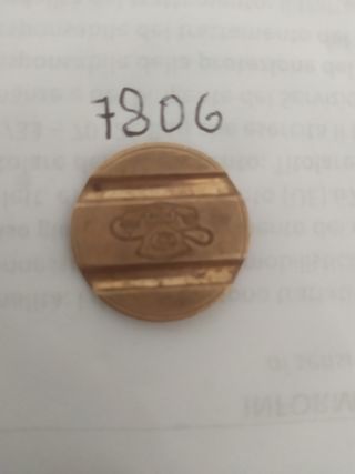 Gettone telefonico 7806