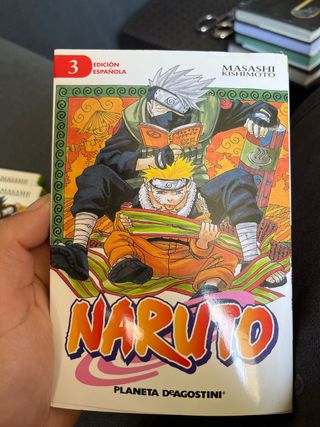 naruto mangas 1,2,3