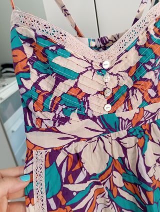 VESTIDO LARGO ESTAMPADO