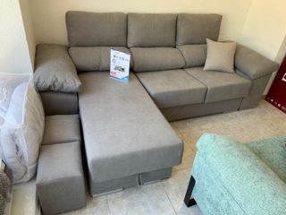 Sofa chaiselongue reversible . OFERTAS EN SOFAS
