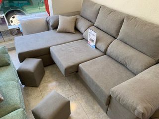 Sofa chaiselongue reversible . OFERTAS EN SOFAS