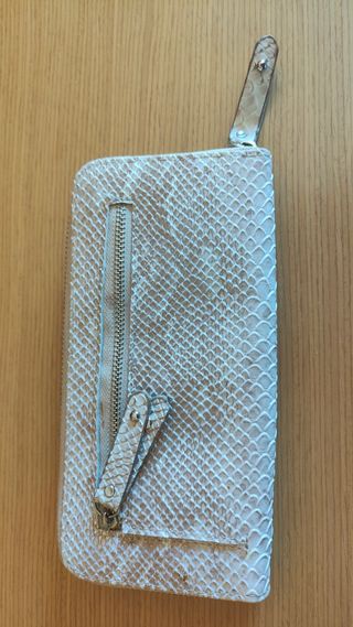 Cartera monedero de gran capacidad