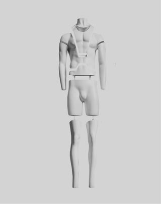 Maniquie Invisible fotografia