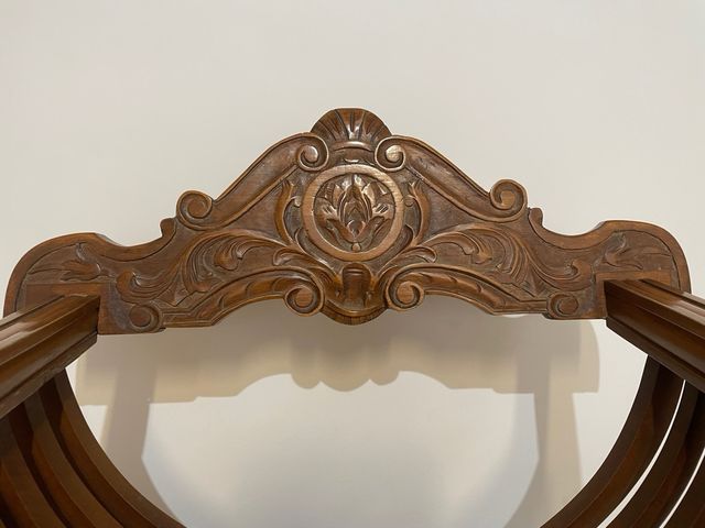 CHAIR SAVONAROLA-STUHL SEDIA POLTRONA SAVONAROLA