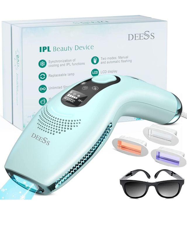 Sistema di epilazione permanente DEESS, 3 in 1