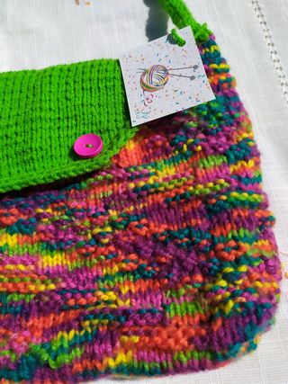 Borsa a spalla multicolore bolsa bag