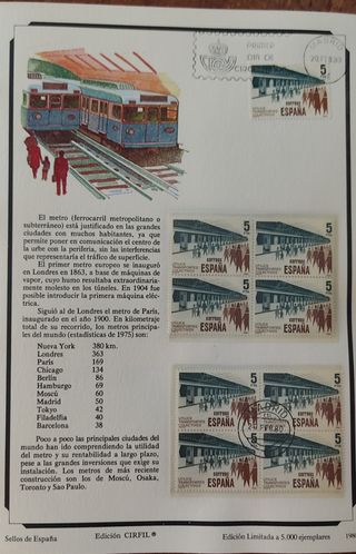 Colección sellos de España, CIRFIL